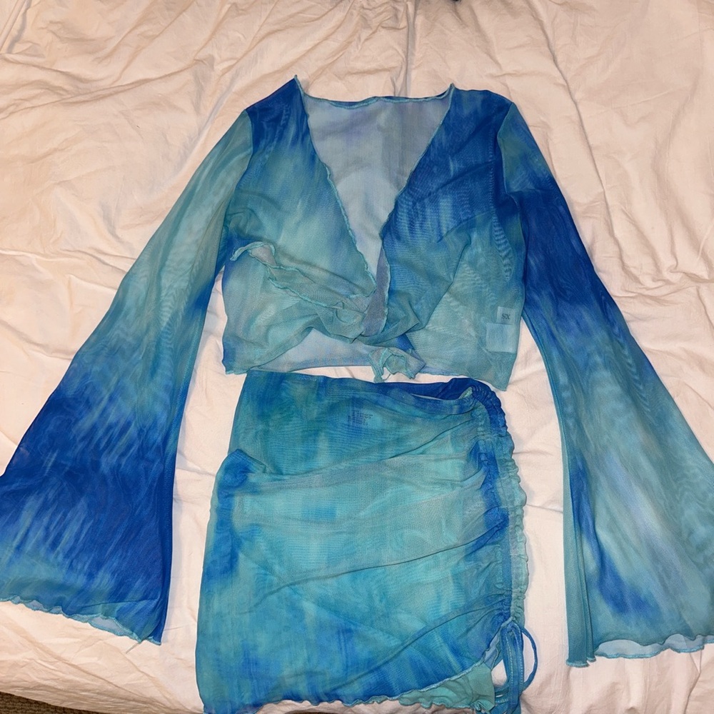Tigermist skirt set